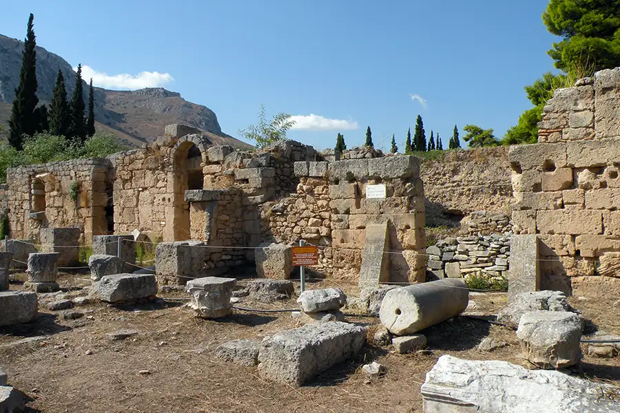 Ερείπια Αγοράς Αρχαία Κόρινθος