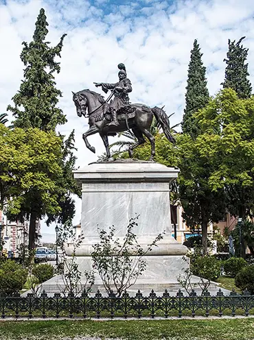 Kolokotronis Statue in Nafplion